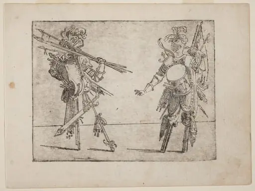 From "Bizzarie di varie Figure", by Giovanni Battista Bracelli