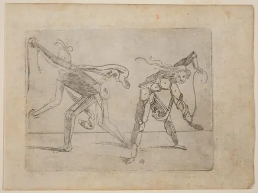 From "Bizzarie di varie Figure", by Giovanni Battista Bracelli