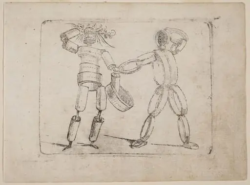 From "Bizzarie di varie Figure", by Giovanni Battista Bracelli