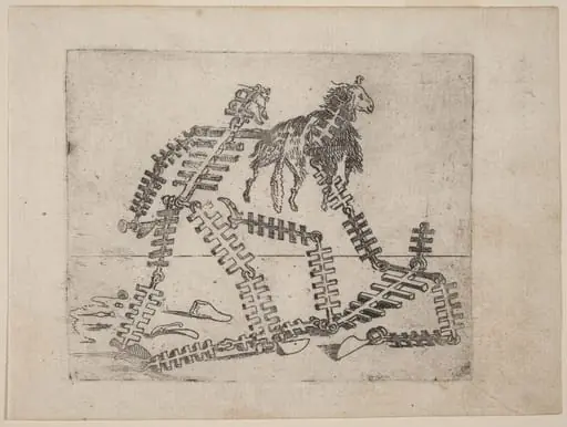 From "Bizzarie di varie Figure", by Giovanni Battista Bracelli