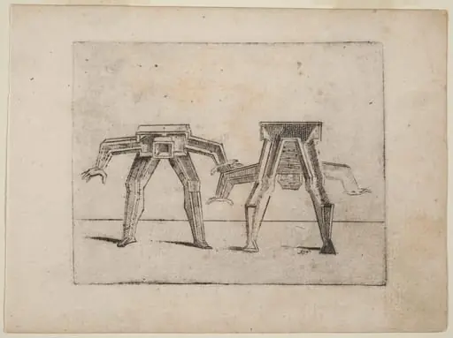 From "Bizzarie di varie Figure", by Giovanni Battista Bracelli