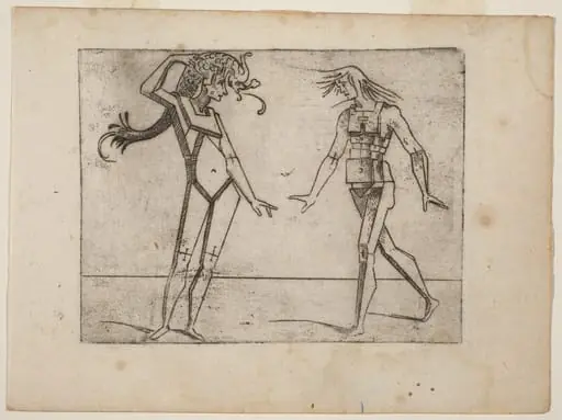 From "Bizzarie di varie Figure", by Giovanni Battista Bracelli