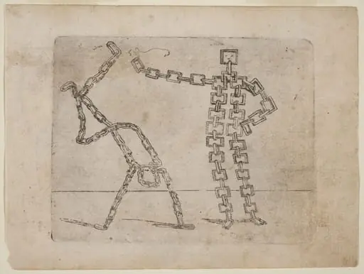From "Bizzarie di varie Figure", by Giovanni Battista Bracelli
