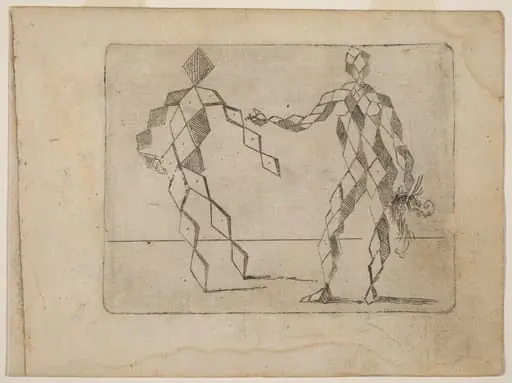 From "Bizzarie di varie Figure", by Giovanni Battista Bracelli