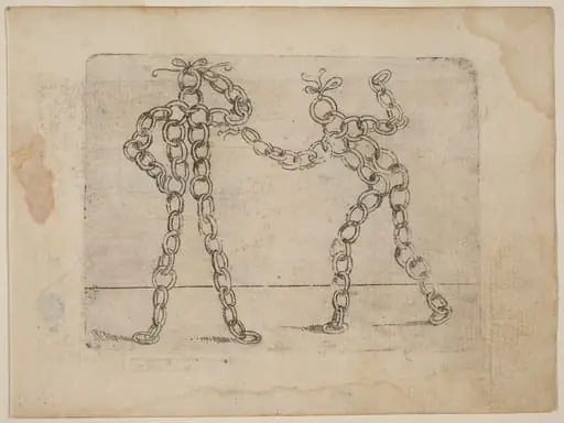 From "Bizzarie di varie Figure", by Giovanni Battista Bracelli