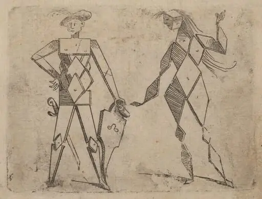 From "Bizzarie di varie Figure", by Giovanni Battista Bracelli