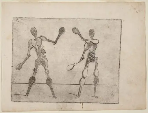 From "Bizzarie di varie Figure", by Giovanni Battista Bracelli