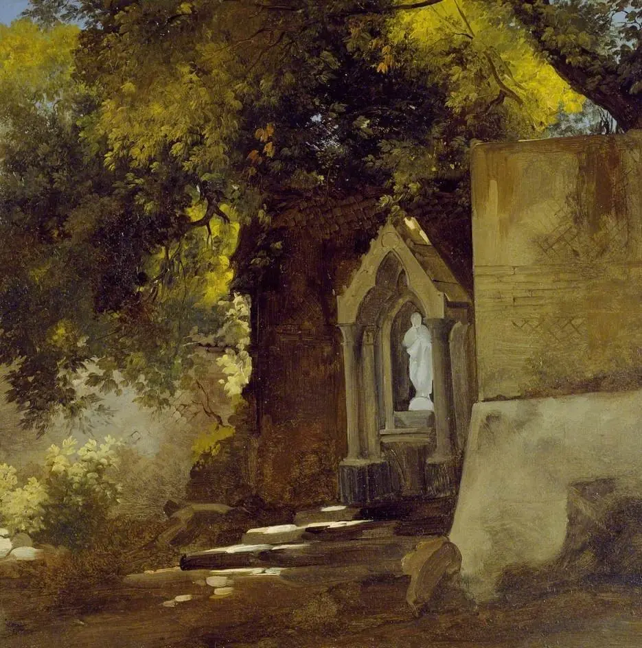 A Wayside Shrine, by Giovanni Battista Camuccini