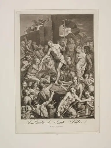 Jesus Christ in Limbo, by Giovanni Battista Cecchi