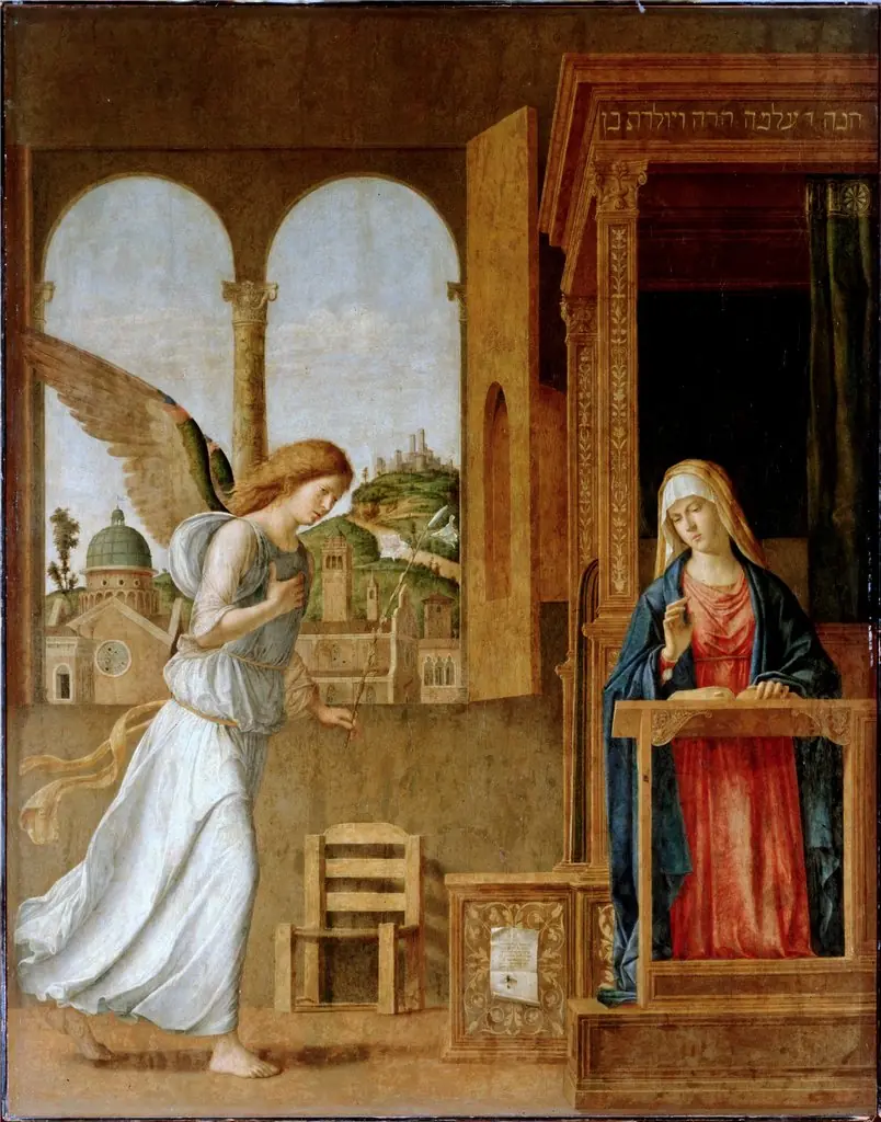 Annunciation, by Giovanni Battista Cima da Conegliano