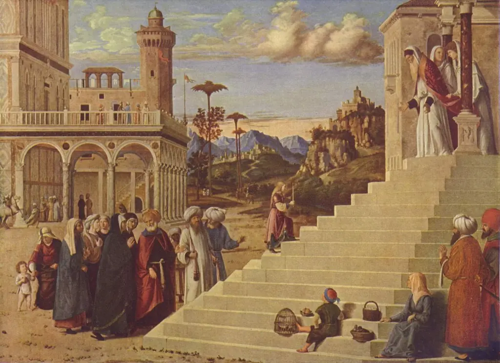 Presentation of the Virgin Mary at the Temple, by Giovanni Battista Cima da Conegliano