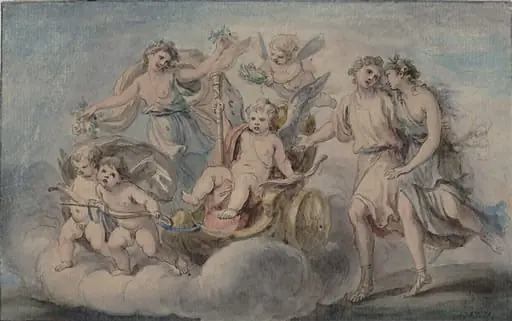 The Triumph of Cupid, by Giovanni Battista Cipriani