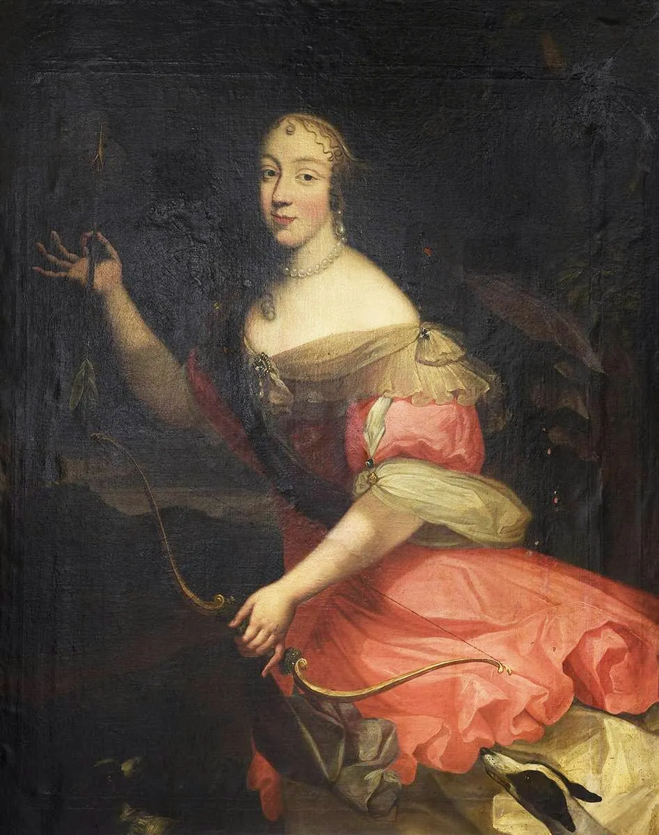 Bildnis einer Hofdame, by Giovanni Battista Curlando, unspecified, 1700