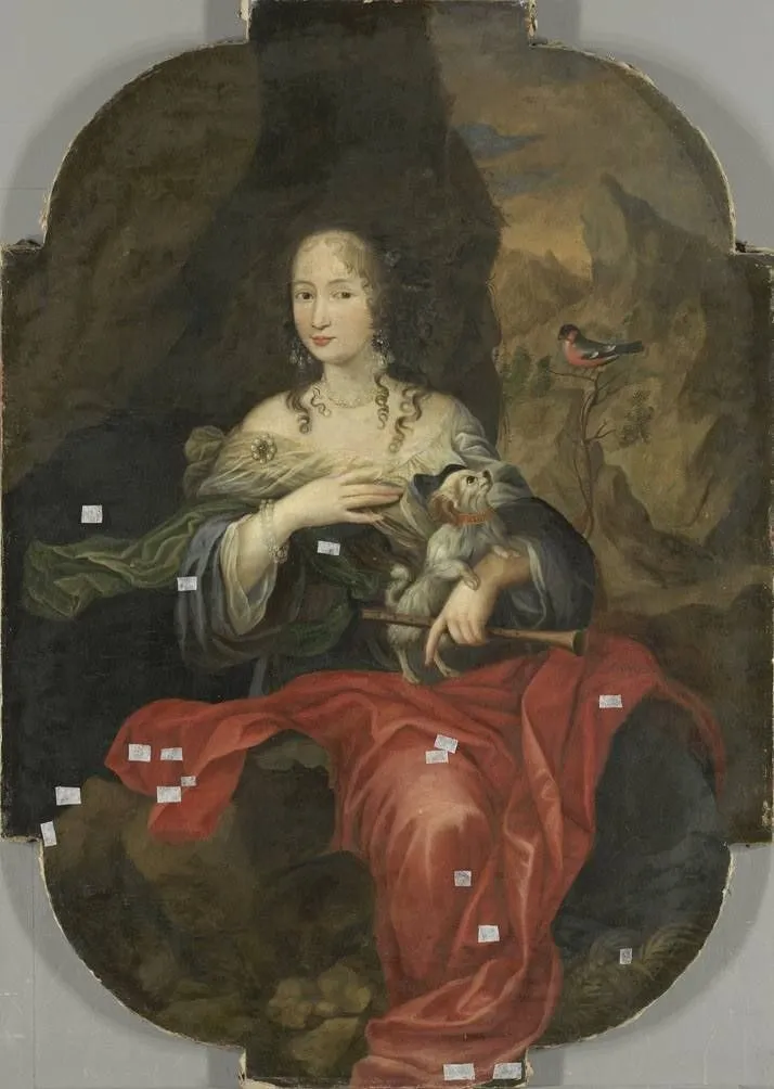 Bildnis einer Hofdame, by Giovanni Battista Curlando, unspecified