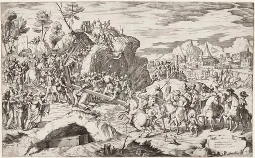 The Bearing of the Cross, by Giovanni Battista Fontana
