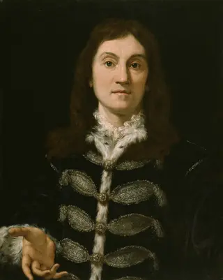 Portrait of a Man, by Giovanni Battista Gaulli, 1700