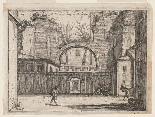 Dictio al Palazo di Madama, by Giovanni Battista Mercati