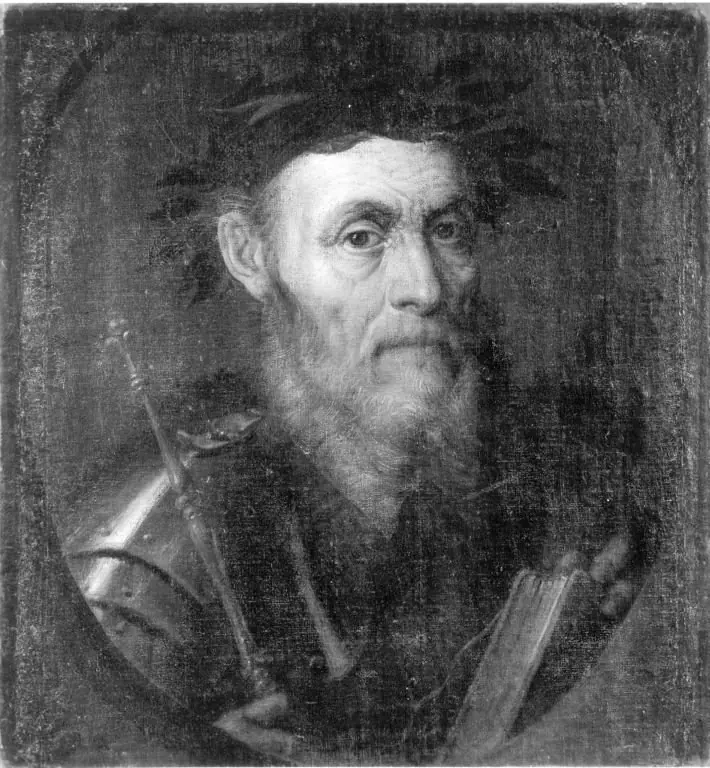 Bildnis eines Mannes (Schule), by Giovanni Battista Moroni