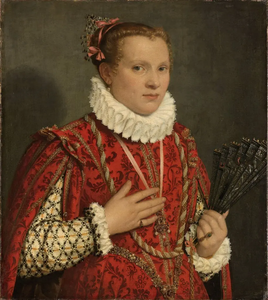 Portrait of a young Woman, by Giovanni Battista Moroni