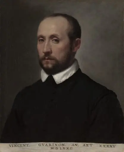 Portrait of Vincenzo Guarignoni, by Giovanni Battista Moroni