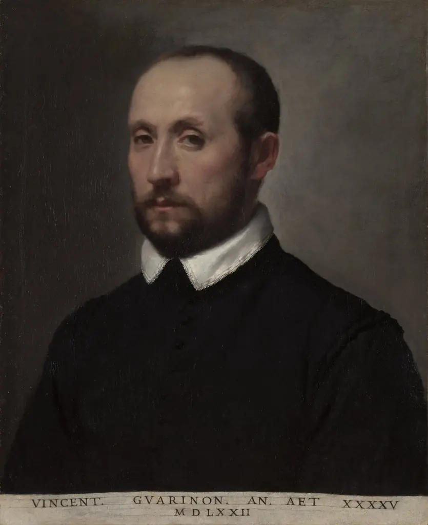 Portrait of Vincenzo Guarignoni, by Giovanni Battista Moroni