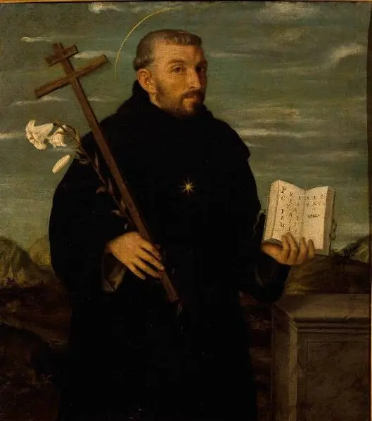 Saint Nicholas of Tolentino, by Giovanni Battista Moroni