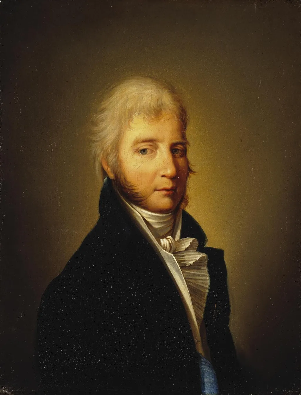 Portrait of Prince Sergei Golitsyn, by Giovanni Battista Ortolani Damon, oil, 1805