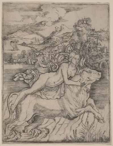 The Rape of Europa, by Giovanni Battista Palumba