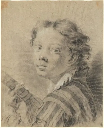A Boy with a Lute, by Giovanni Battista Piazzetta