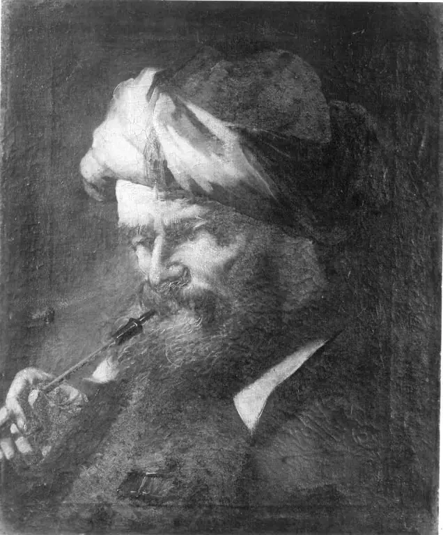 Bildnis eines rauchenden, bärtigen Mannes mit Turban, by Giovanni Battista Piazzetta