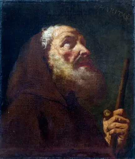 Cap de călugăr (Charitas), by Giovanni Battista Piazzetta