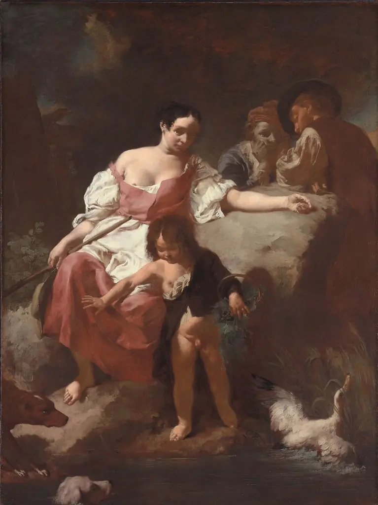 Pastoral Scene, by Giovanni Battista Piazzetta