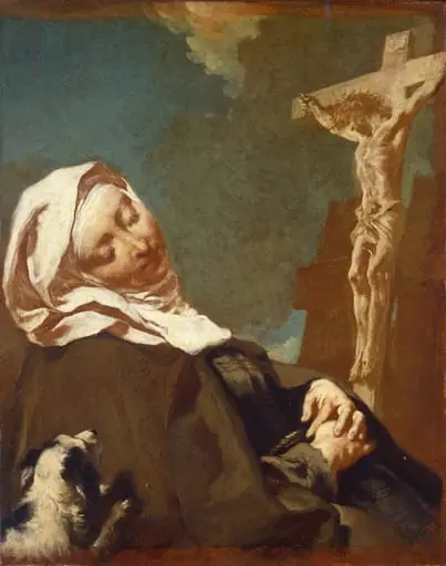 Saint Margaret of Cortona, by Giovanni Battista Piazzetta