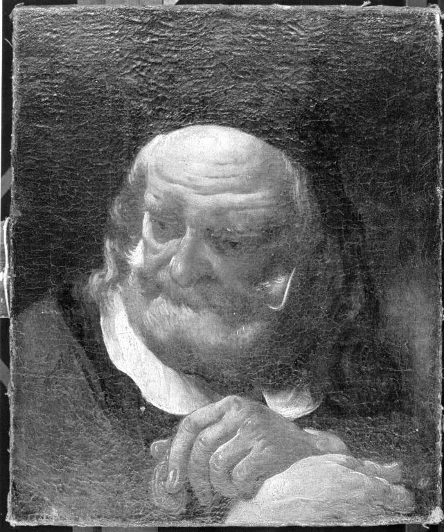 Studienkopf eines bärtigen Mannes, by Giovanni Battista Piazzetta, unspecified, 1718