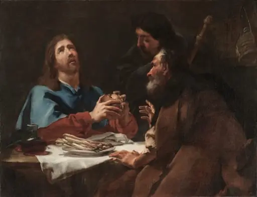 The Supper at Emmaus, by Giovanni Battista Piazzetta