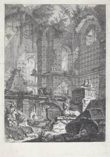 Camera sepolcrale, by Giovanni Battista Piranesi