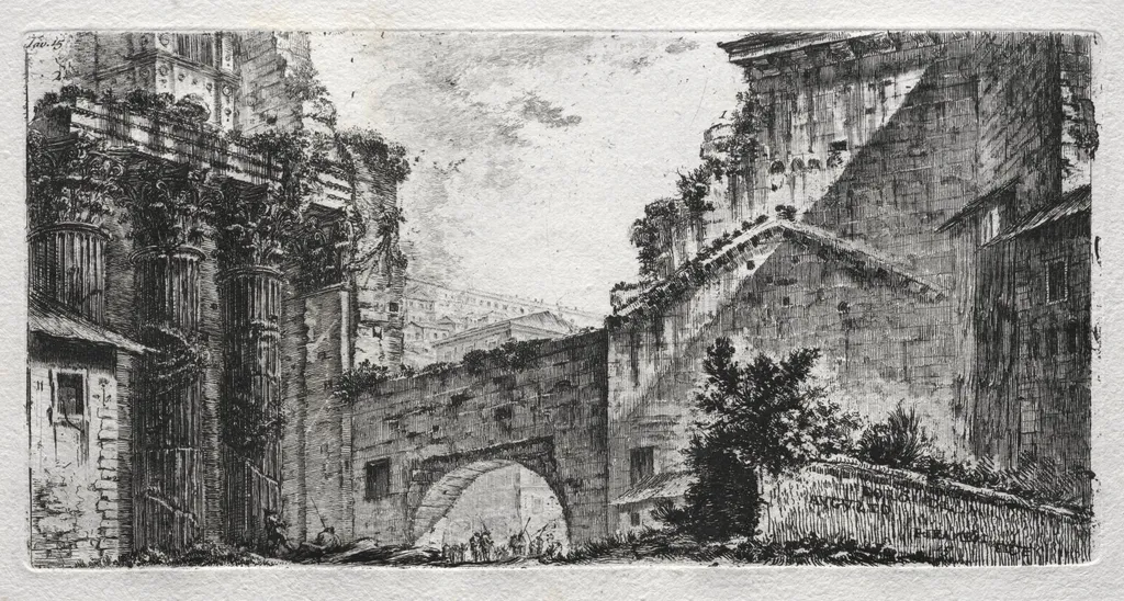Foro di Augusto, by Giovanni Battista Piranesi, 1748