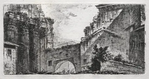 Foro di Augusto, by Giovanni Battista Piranesi