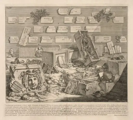 Iscrizioni de Liberti e Servi, by Giovanni Battista Piranesi