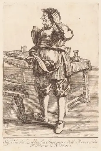 Sig. Nicola Zabbaglia, by Giovanni Battista Piranesi