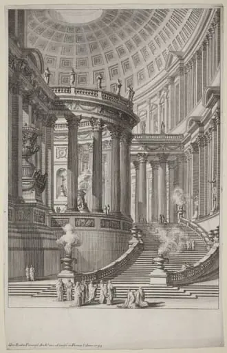 Tempio antico, by Giovanni Battista Piranesi