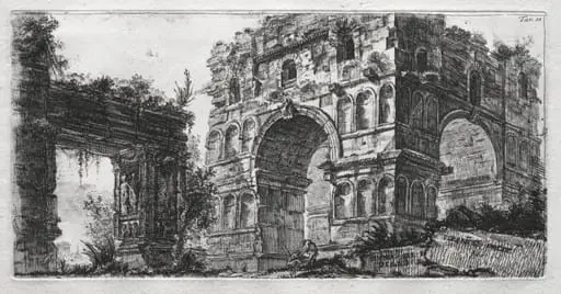 Tempio di Diana, by Giovanni Battista Piranesi