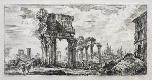 Tempio di Giove Tonante, by Giovanni Battista Piranesi