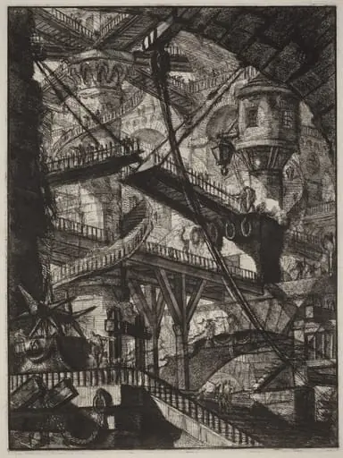 The Drawbridge, by Giovanni Battista Piranesi