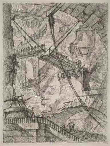 The Drawbridge, by Giovanni Battista Piranesi