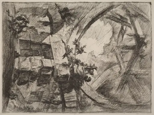 The Giant Wheel, by Giovanni Battista Piranesi