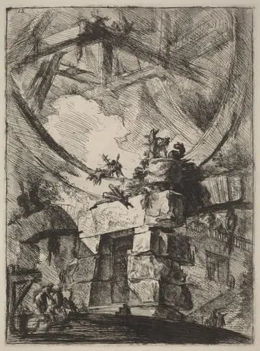 The Giant Wheel, by Giovanni Battista Piranesi