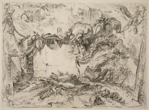 The Monumental Tablet, by Giovanni Battista Piranesi