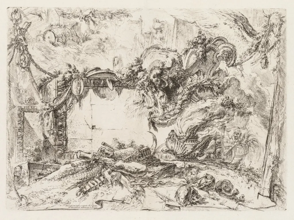 The Monumental Tablet, by Giovanni Battista Piranesi, 1748