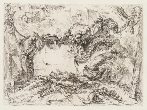 The Monumental Tablet, by Giovanni Battista Piranesi
